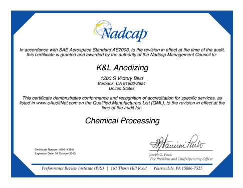 Chemical Cert